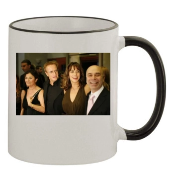 Sophie Marceau 11oz Colored Rim & Handle Mug