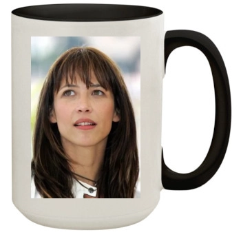 Sophie Marceau 15oz Colored Inner & Handle Mug