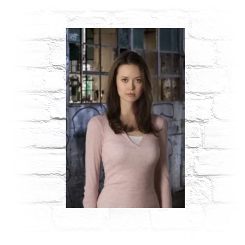 Summer Glau Metal Wall Art