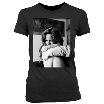 Tammin Sursok Women's Junior Cut Crewneck T-Shirt