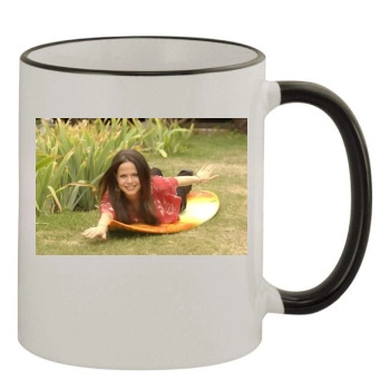 Tammin Sursok 11oz Colored Rim & Handle Mug