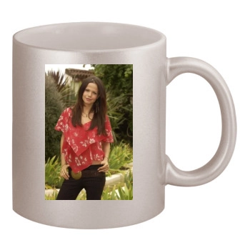 Tammin Sursok 11oz Metallic Silver Mug