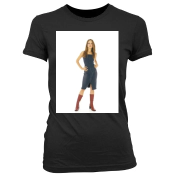 Tammin Sursok Women's Junior Cut Crewneck T-Shirt