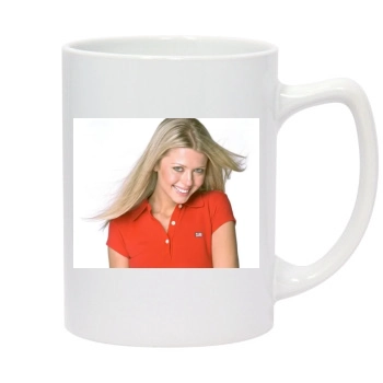 Tara Reid 14oz White Statesman Mug