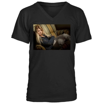 Tara Reid Men's V-Neck T-Shirt