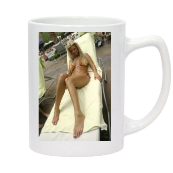 Tara Reid 14oz White Statesman Mug