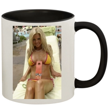 Tara Reid 11oz Colored Inner & Handle Mug