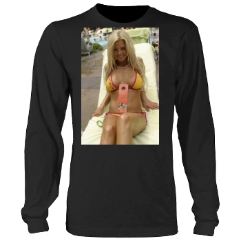 Tara Reid Men's Heavy Long Sleeve TShirt