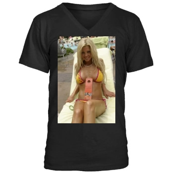 Tara Reid Men's V-Neck T-Shirt