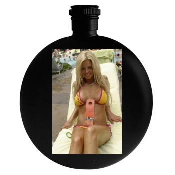 Tara Reid Round Flask