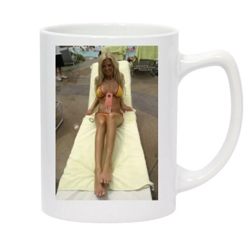 Tara Reid 14oz White Statesman Mug