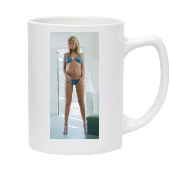 Tara Reid 14oz White Statesman Mug