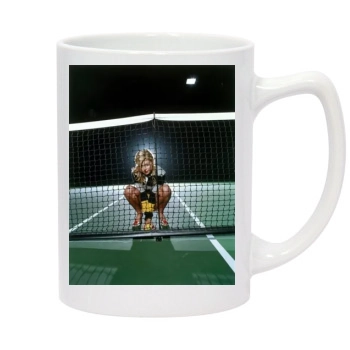 Tara Reid 14oz White Statesman Mug