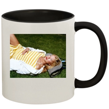 Tara Reid 11oz Colored Inner & Handle Mug