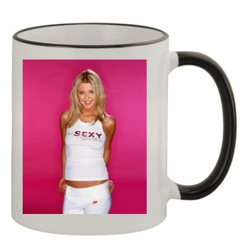 Tara Reid 11oz Colored Rim & Handle Mug