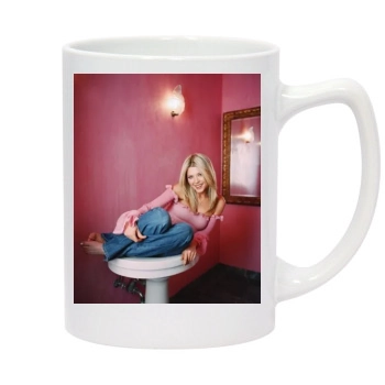 Tara Reid 14oz White Statesman Mug