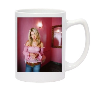 Tara Reid 14oz White Statesman Mug