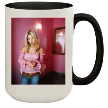 Tara Reid 15oz Colored Inner & Handle Mug