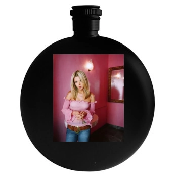 Tara Reid Round Flask