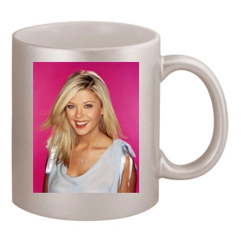 Tara Reid 11oz Metallic Silver Mug