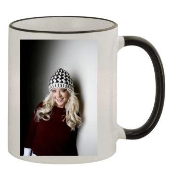 Tara Reid 11oz Colored Rim & Handle Mug