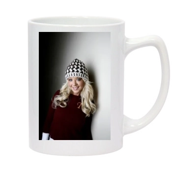 Tara Reid 14oz White Statesman Mug