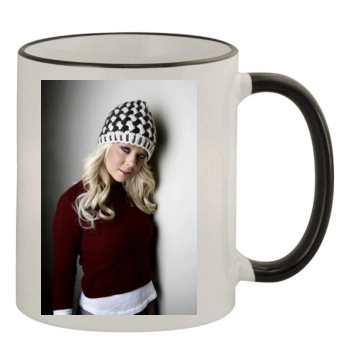 Tara Reid 11oz Colored Rim & Handle Mug