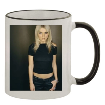 Tara Reid 11oz Colored Rim & Handle Mug