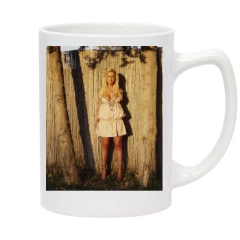 Tara Reid 14oz White Statesman Mug