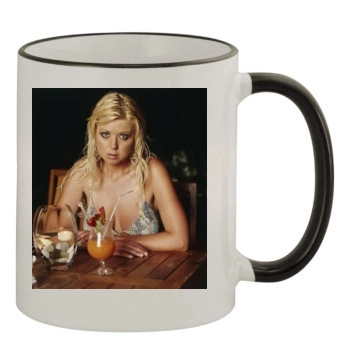 Tara Reid 11oz Colored Rim & Handle Mug