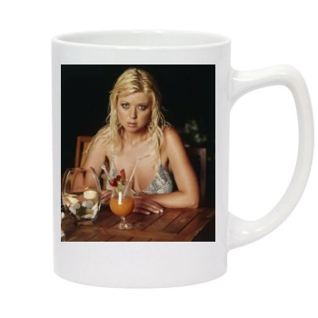 Tara Reid 14oz White Statesman Mug