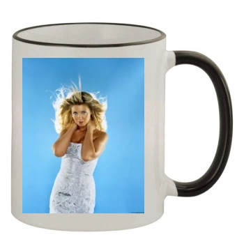 Tara Reid 11oz Colored Rim & Handle Mug