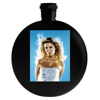 Tara Reid Round Flask