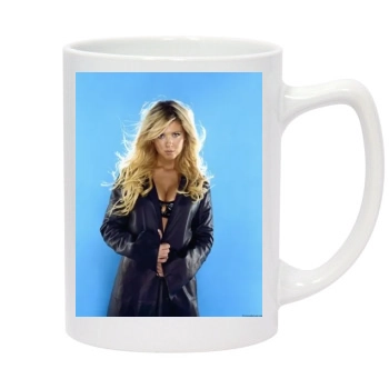 Tara Reid 14oz White Statesman Mug