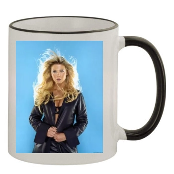 Tara Reid 11oz Colored Rim & Handle Mug