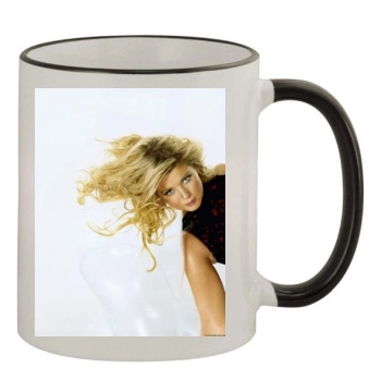 Tara Reid 11oz Colored Rim & Handle Mug