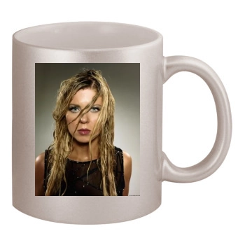 Tara Reid 11oz Metallic Silver Mug