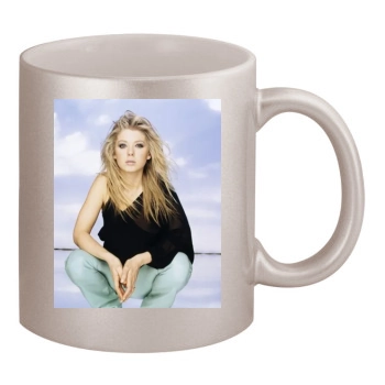 Tara Reid 11oz Metallic Silver Mug