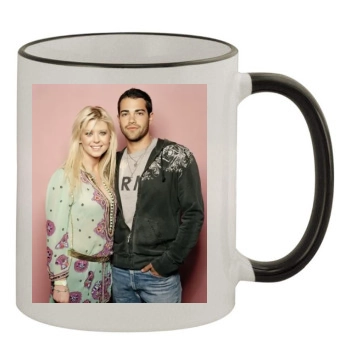 Tara Reid 11oz Colored Rim & Handle Mug