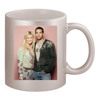 Tara Reid 11oz Metallic Silver Mug