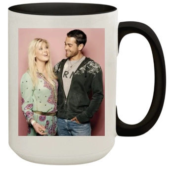 Tara Reid 15oz Colored Inner & Handle Mug