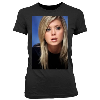 Tara Reid Women's Junior Cut Crewneck T-Shirt