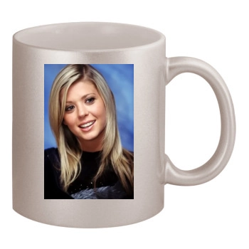 Tara Reid 11oz Metallic Silver Mug