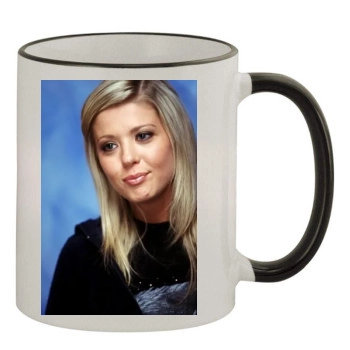 Tara Reid 11oz Colored Rim & Handle Mug