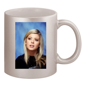 Tara Reid 11oz Metallic Silver Mug