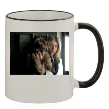 Tara Reid 11oz Colored Rim & Handle Mug