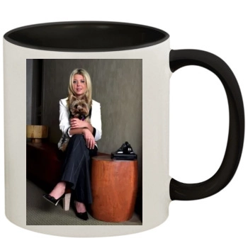 Tara Reid 11oz Colored Inner & Handle Mug