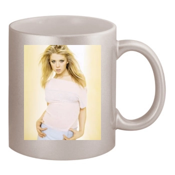 Tara Reid 11oz Metallic Silver Mug