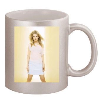 Tara Reid 11oz Metallic Silver Mug