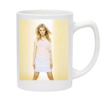 Tara Reid 14oz White Statesman Mug